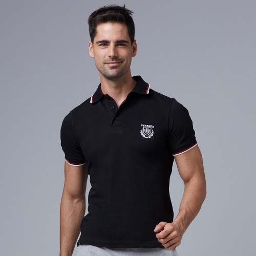 Black Polo T-Shirt