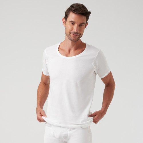 Men's Banyan Sleeveless- Original Cotton Vest - White Inner wear